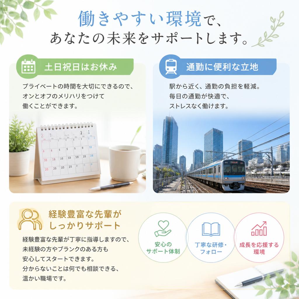 働きやすい職場環境